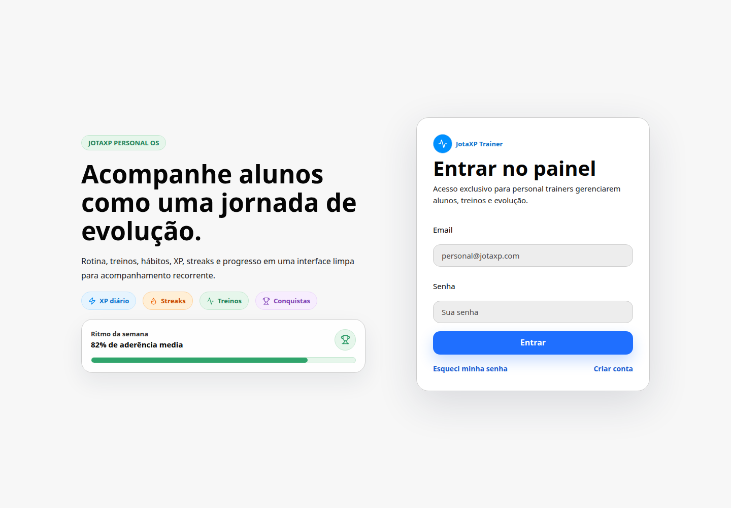 Screenshot do projeto JotaXP